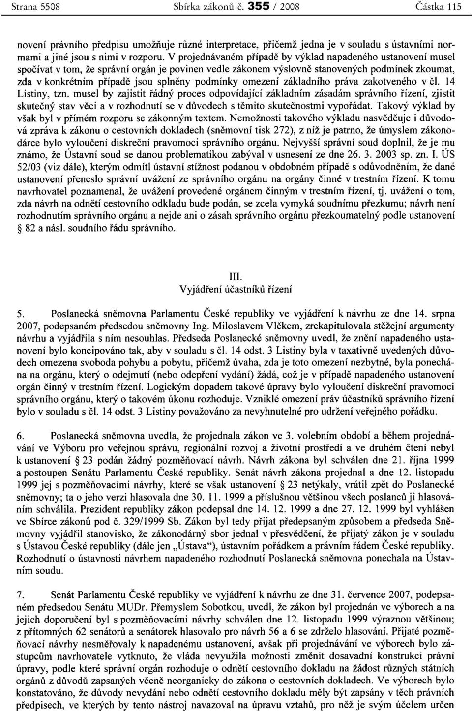 zákonů č.