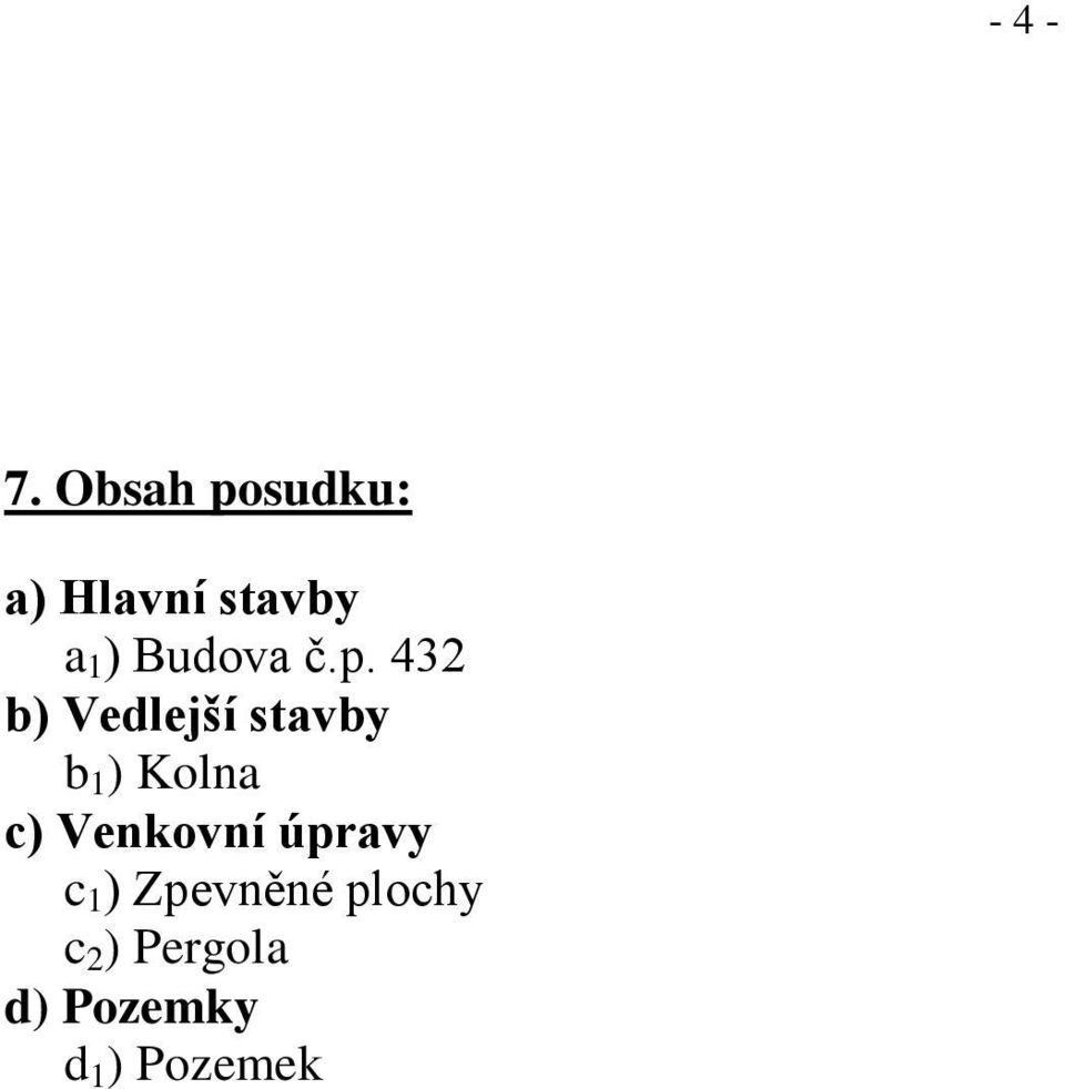 Budova č.p.