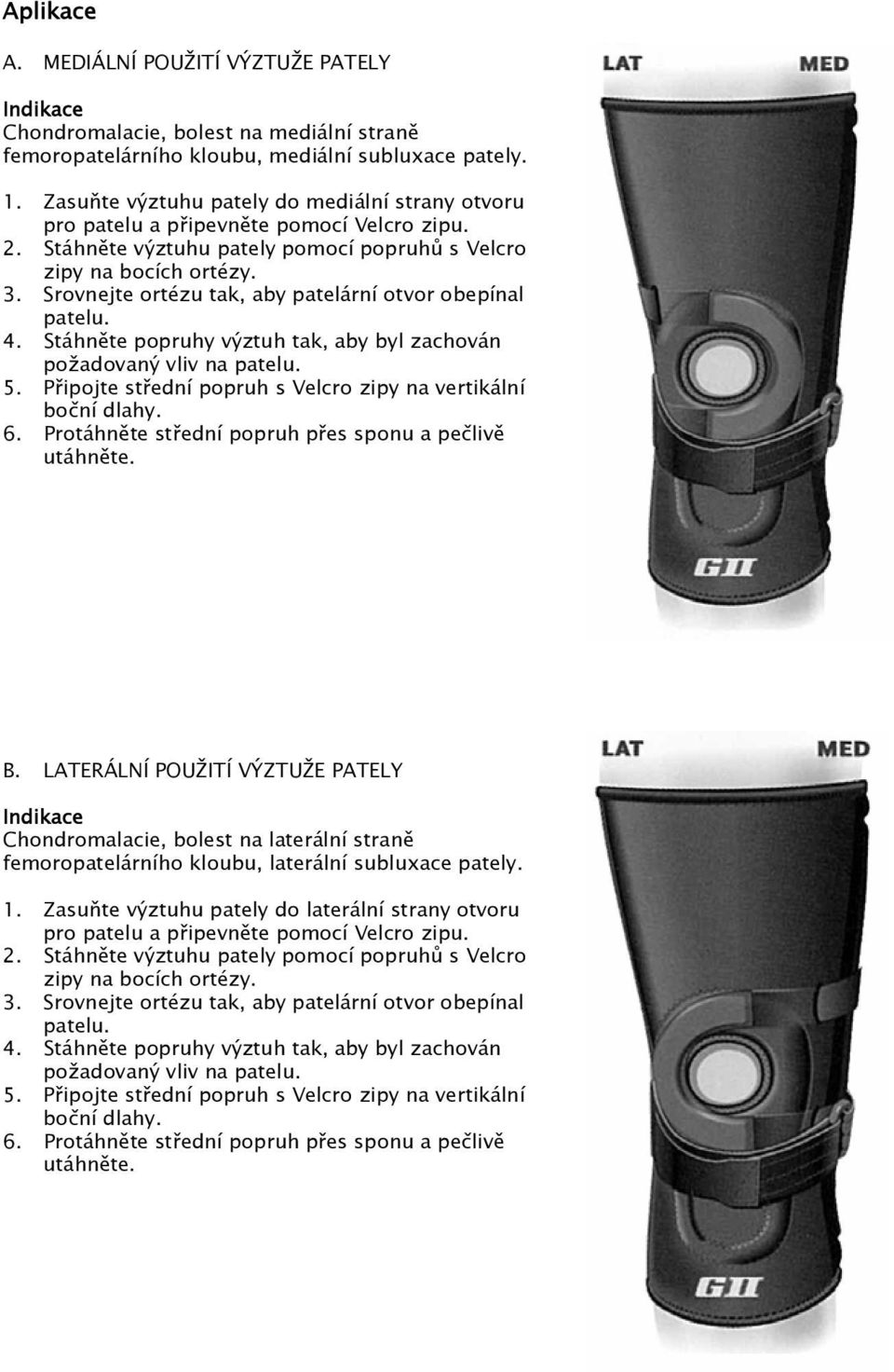 požadovaný vliv na B.
