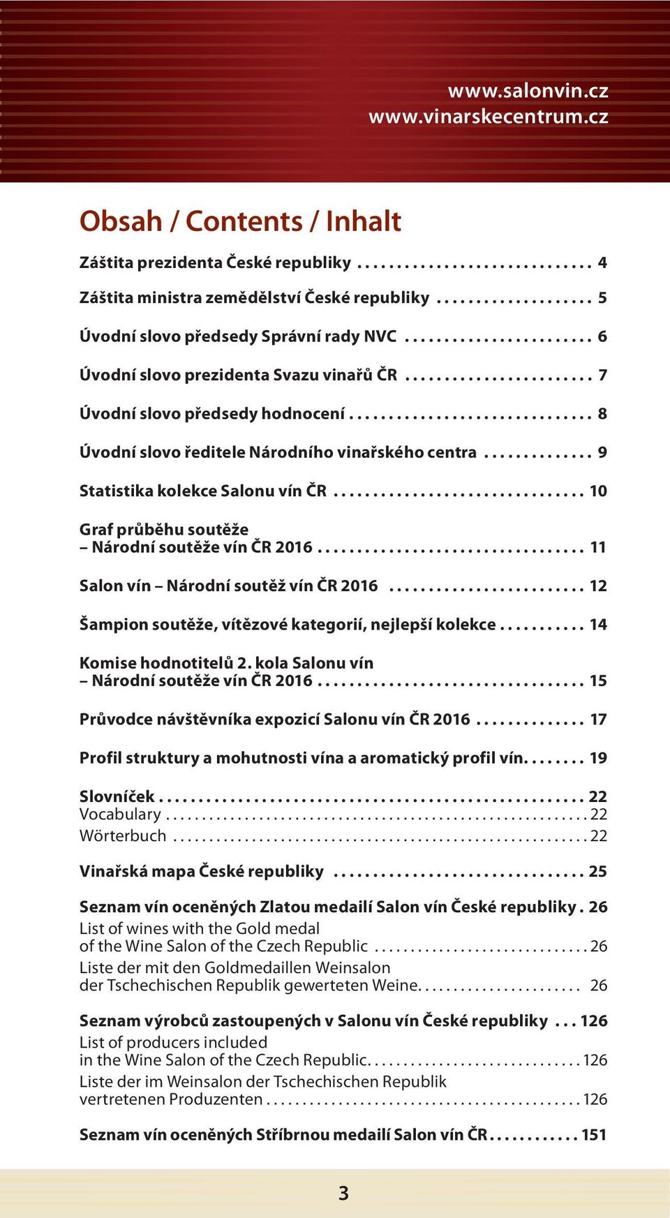 .. 10 Graf průběhu soutěže Národní soutěže vín ČR 2016... 11 Salon vín Národní soutěž vín ČR 2016... 12 Šampion soutěže, vítězové kategorií, nejlepší kolekce... 14 Komise hodnotitelů 2.