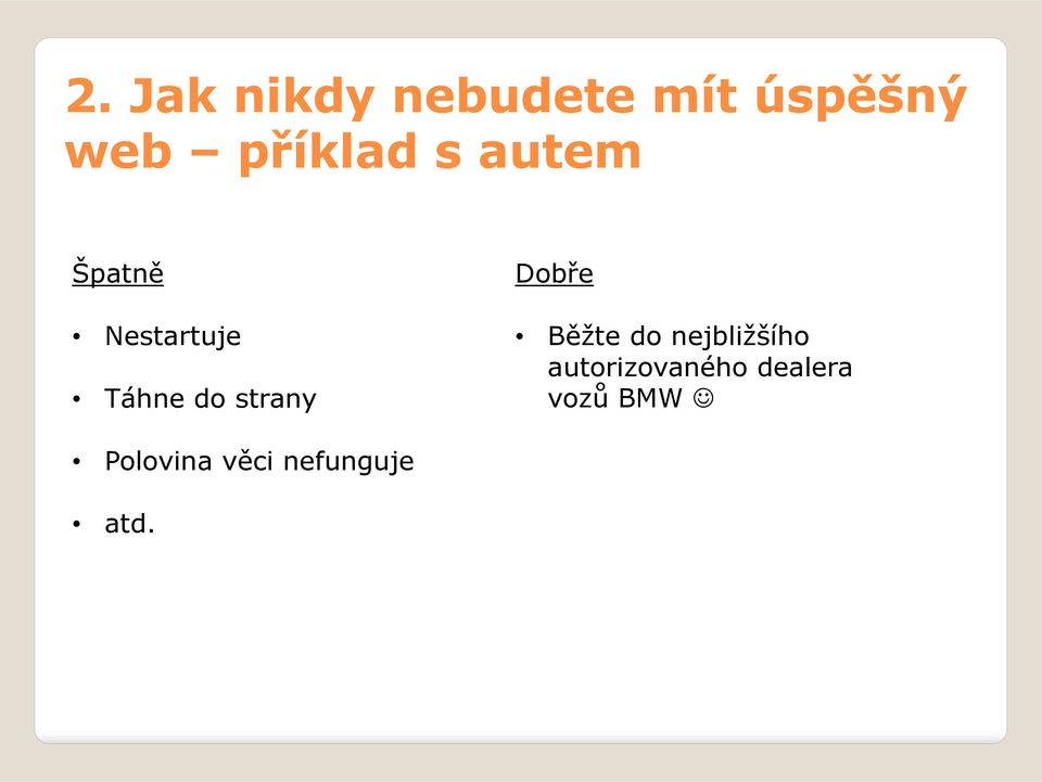 strany Dobře Běžte do nejbližšího