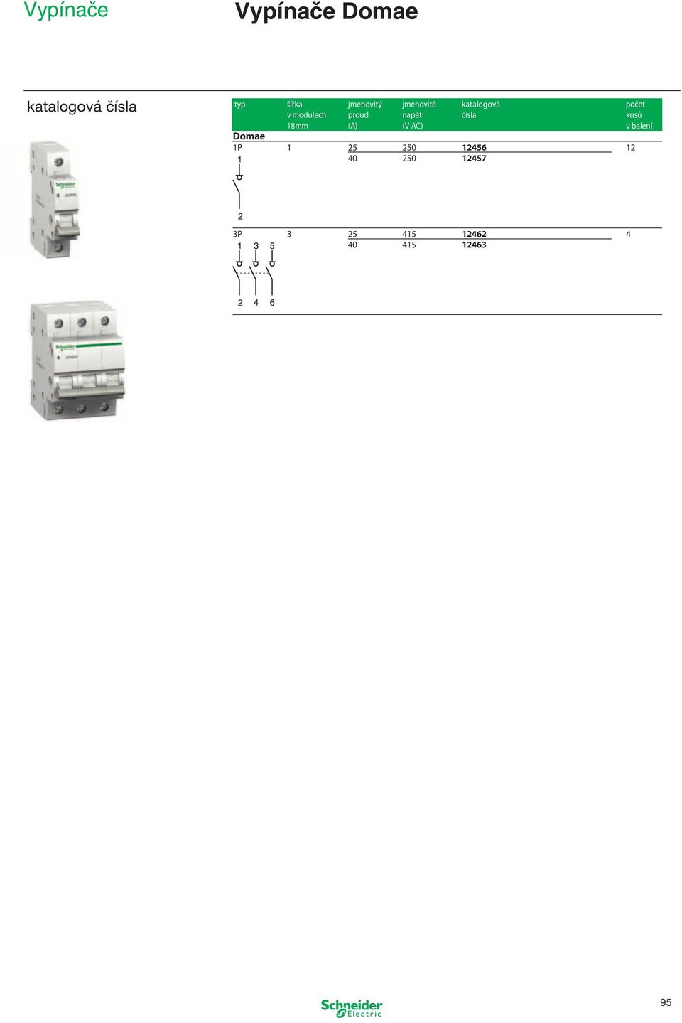 2 x 16 mm 2 nebo 1 x 35 mm 2 ) nebo hřebenovou propojovací lištou instalace: na DIN lištu pomocí dvoupolohové západky krytí: IP 20, z čela přístroje IP 40 doplňky: hřebenové propojovací