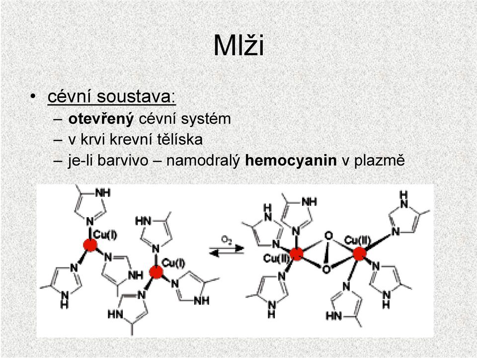 krvi krevní tělíska je-li