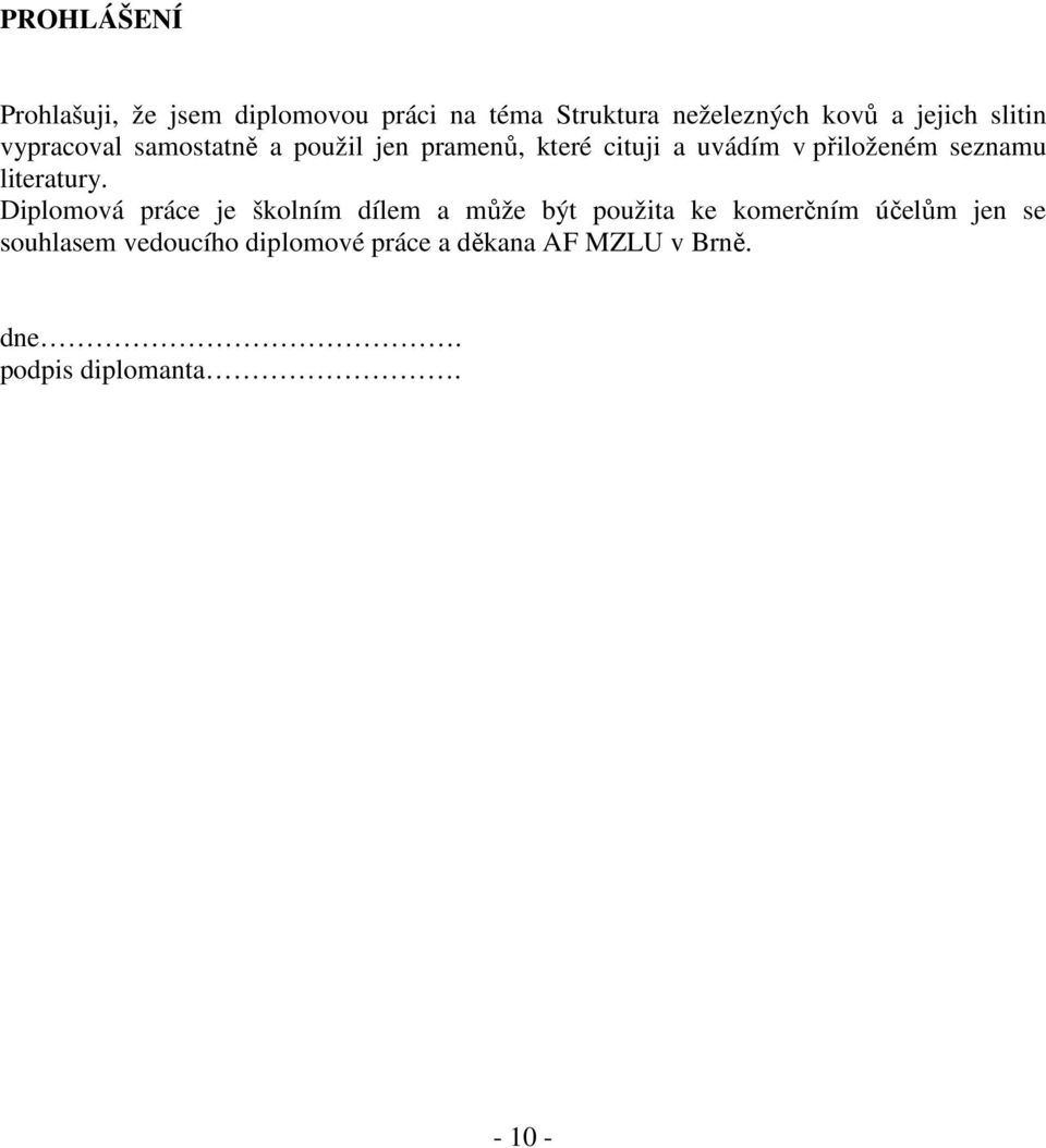 seznamu literatury.