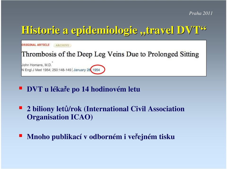 letů/rok (International Civil Association
