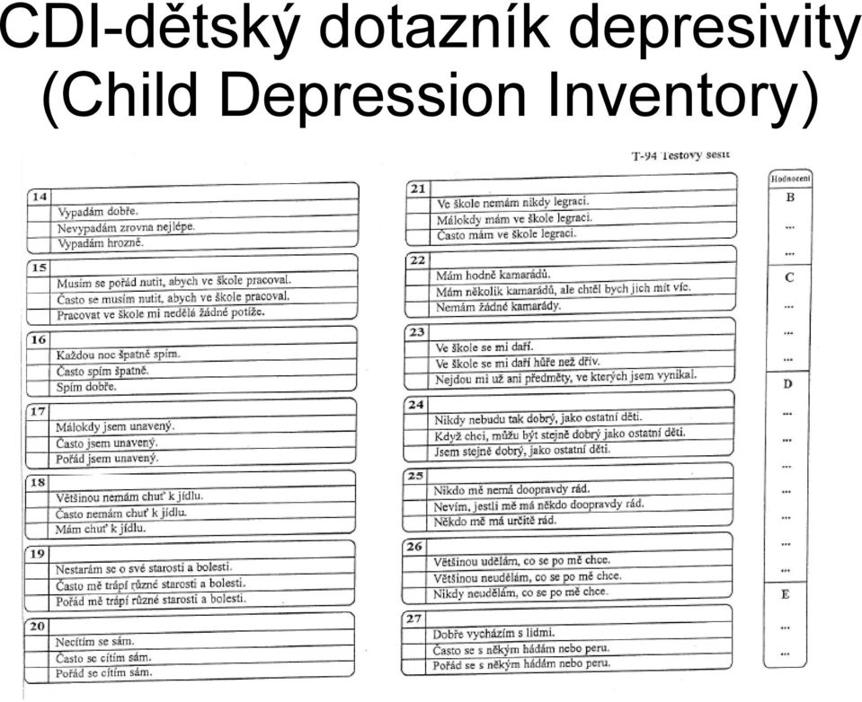 depresivity