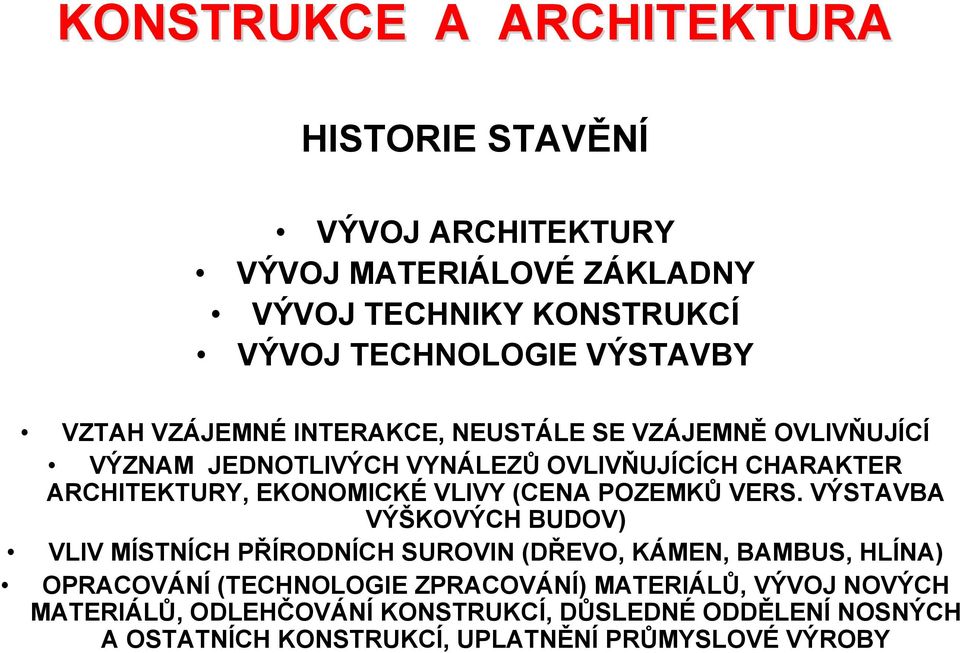 POZEMKŮ VERS.