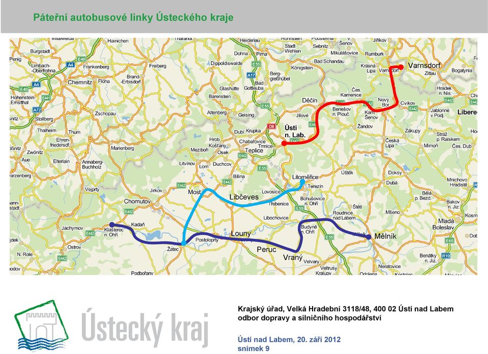 Hradební 3118/48, 400 02 Ústí nad Labem odbor dopravy a