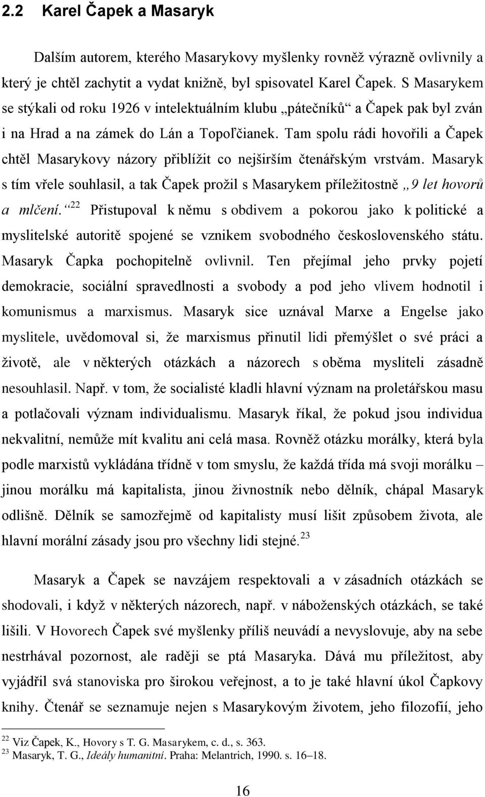 T. G. Masaryk podle Jana Patočky, filozofický portrét - PDF Free Download