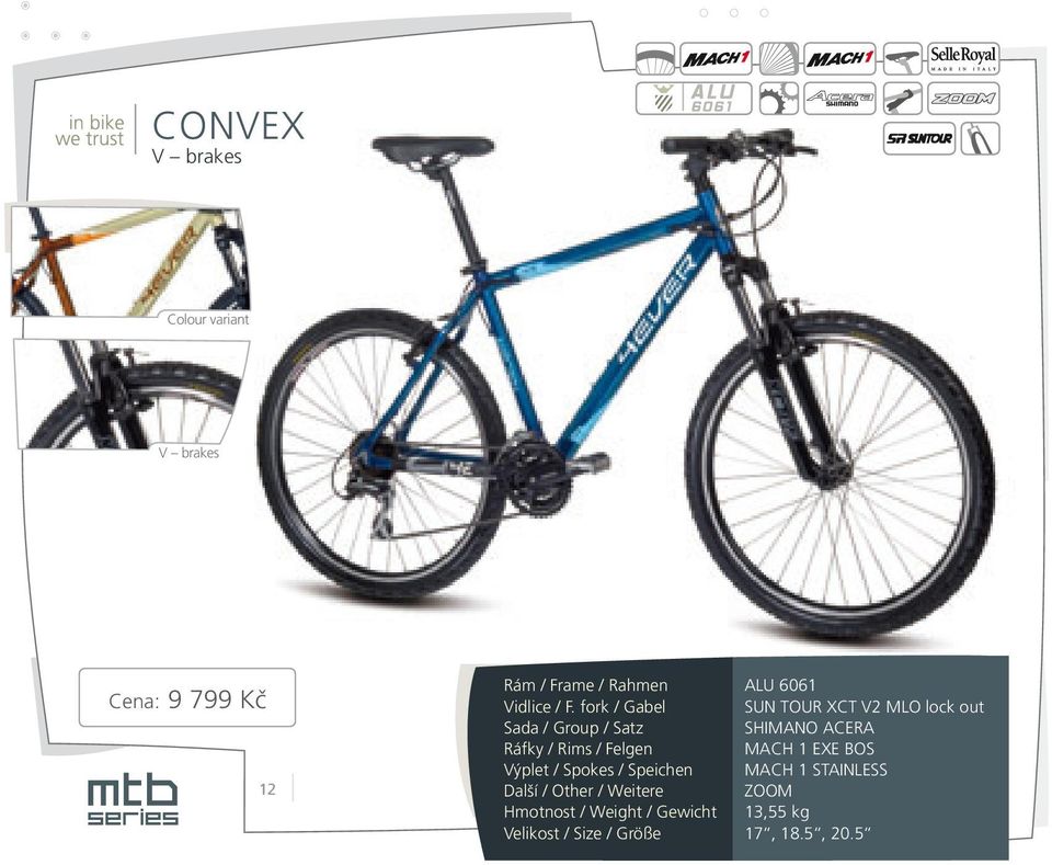 lock out SHIMANO ACERA MACH 1