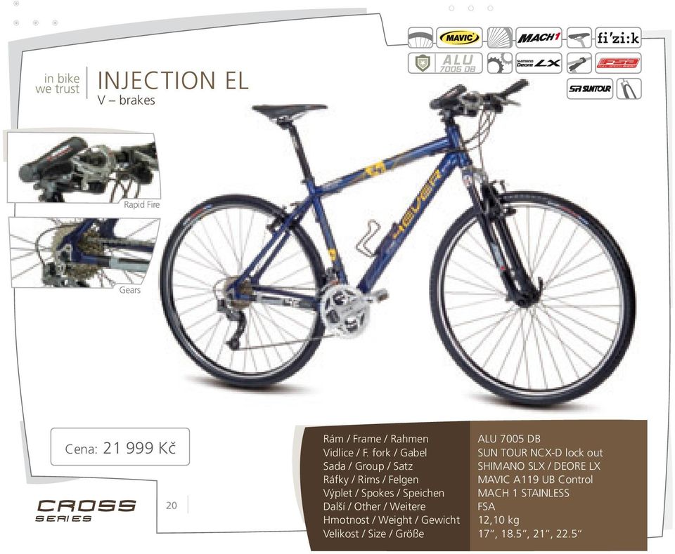 lock out SHIMANO SLX / DEORE LX MAVIC