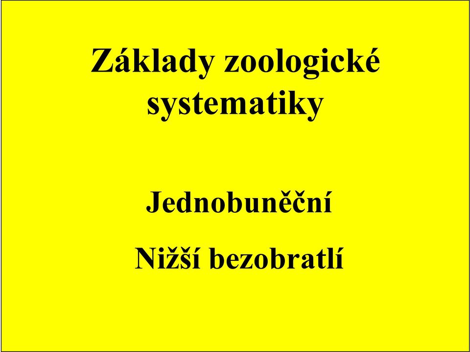 systematiky