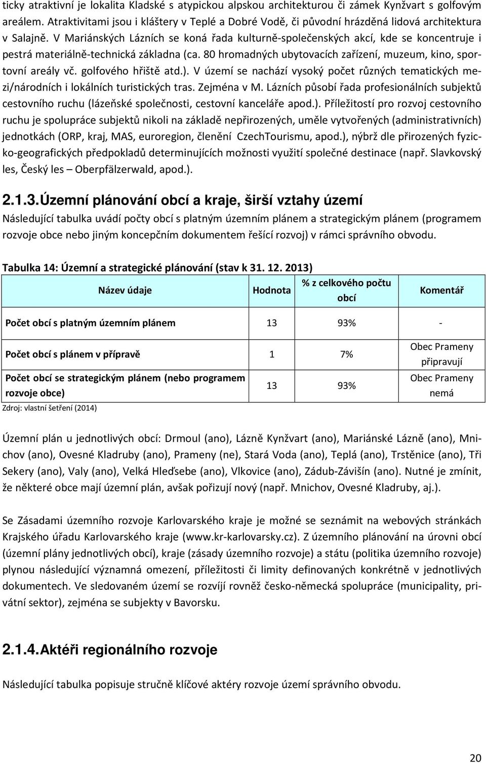 V Mariánských Lázních se koná řada kulturně-společenských akcí, kde se koncentruje i pestrá materiálně-technická základna (ca. 80 hromadných ubytovacích zařízení, muzeum, kino, sportovní areály vč.