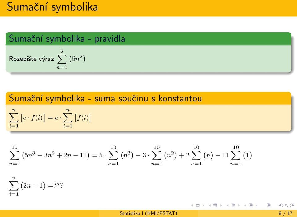 c f(i) 10 ф ( 5n 3 6с1 3n 2 + 2n 6с1 11 ) = 5 10 ф ( n 3 ) 6с1 3 10 ф ( n 2 ) + 2