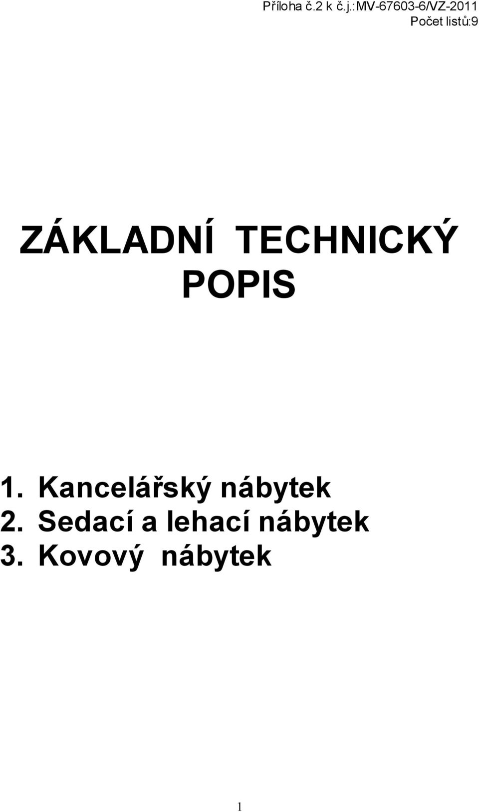 Kancelářský nábytek 2.