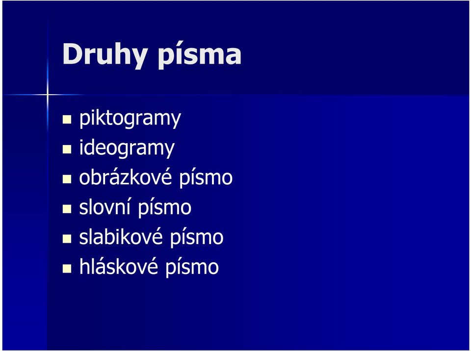 písmo slovní písmo