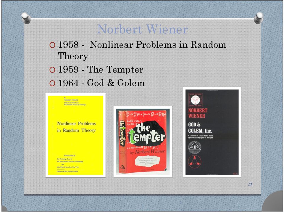 Theory O 1959 - The