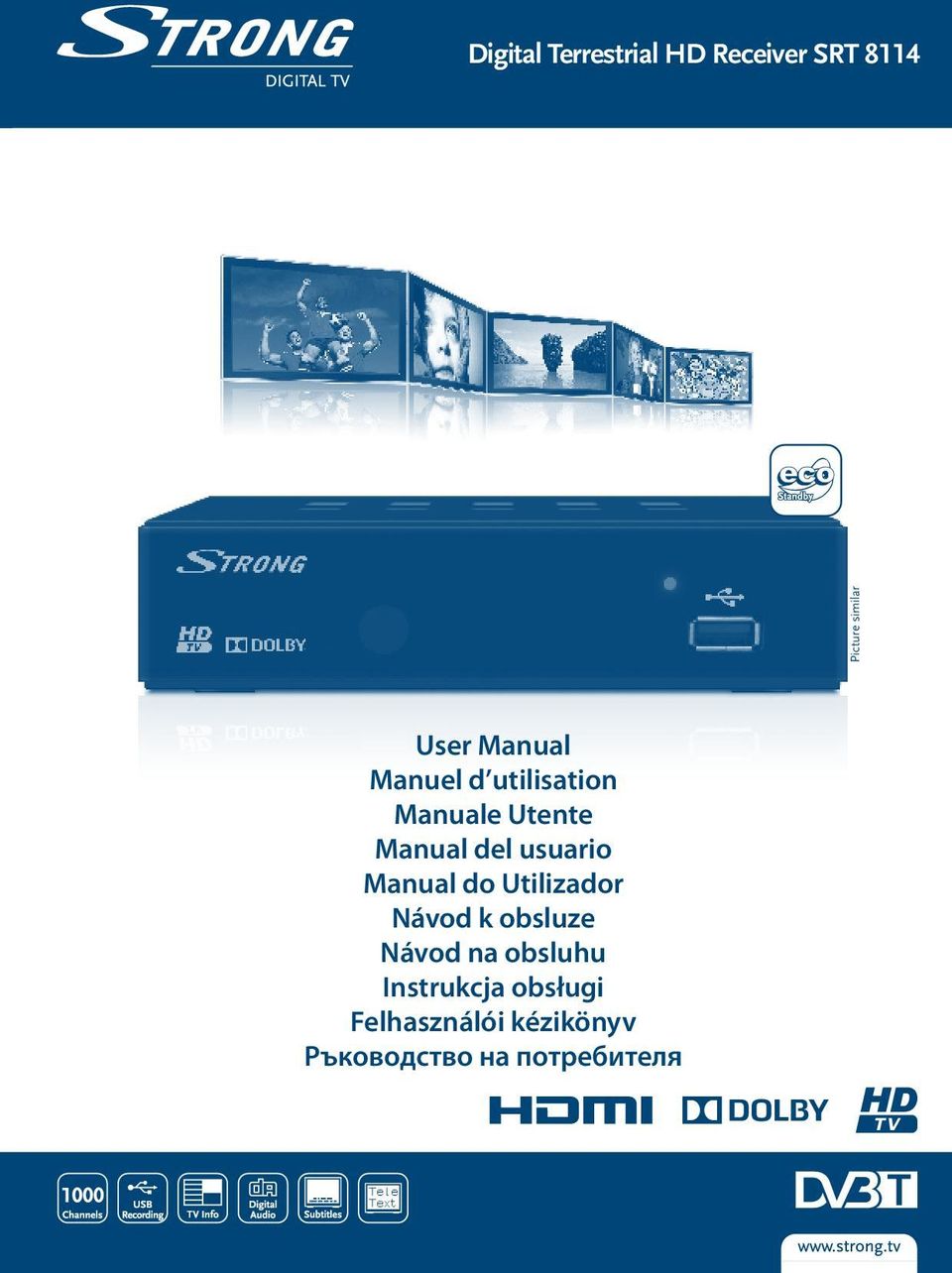 Manual do Utilizador Návod k obsluze Návod na obsluhu