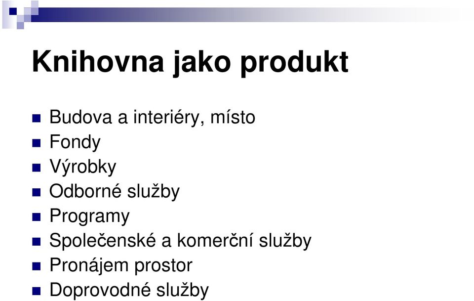 Odborné služby Programy Společenské a