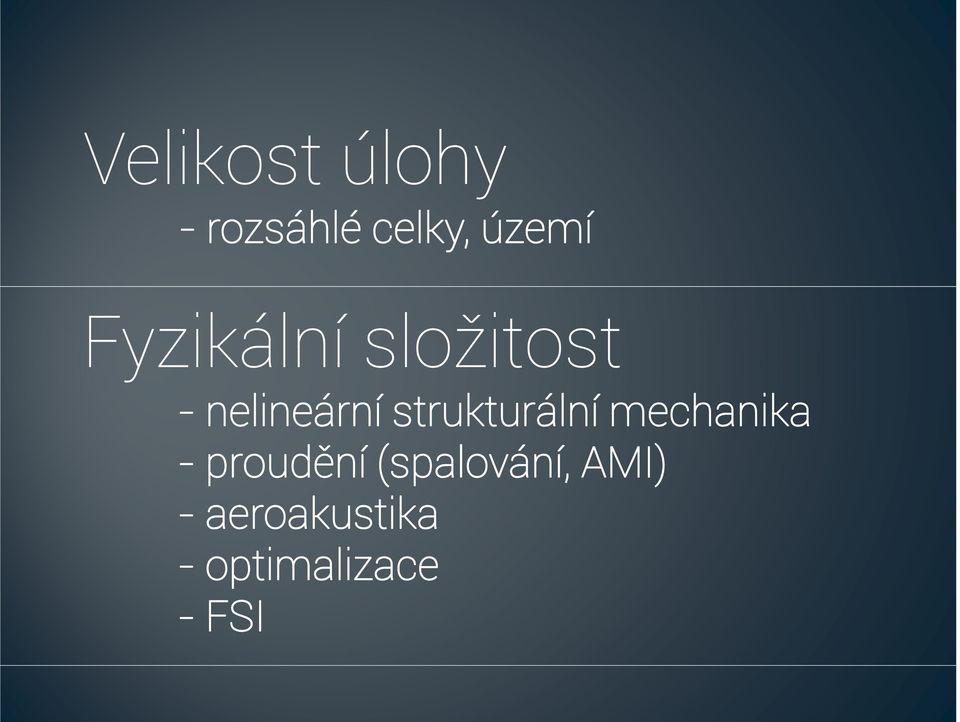 strukturální mechanika -proudění