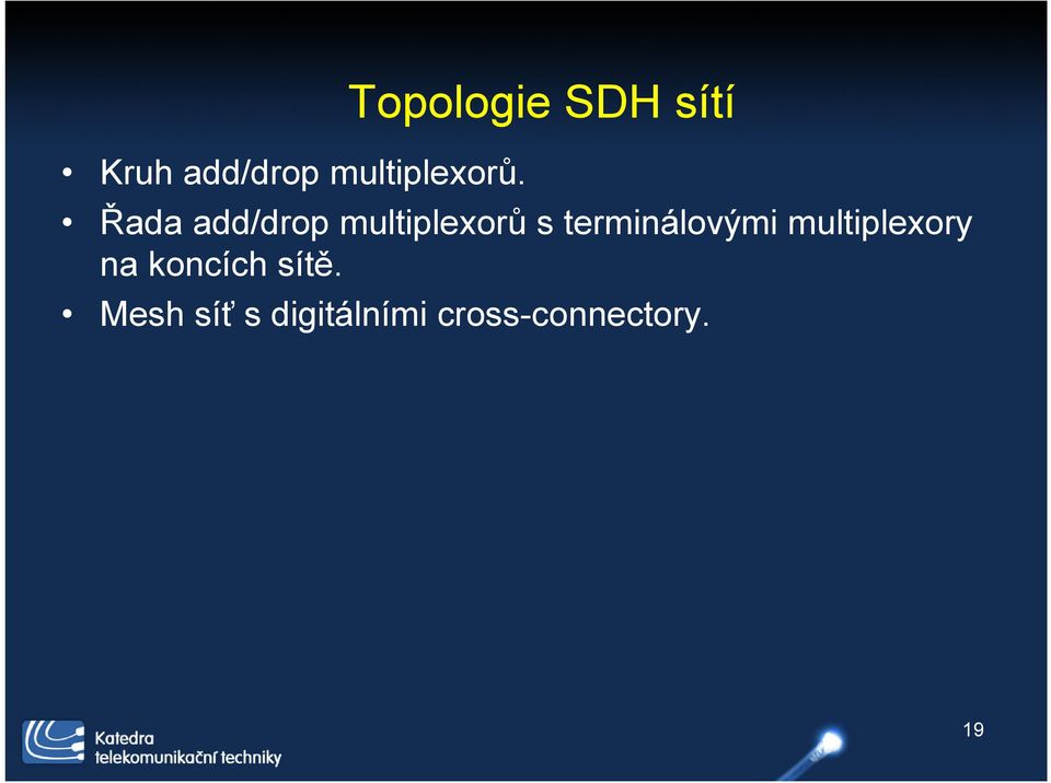 Řada add/drop multiplexorů s