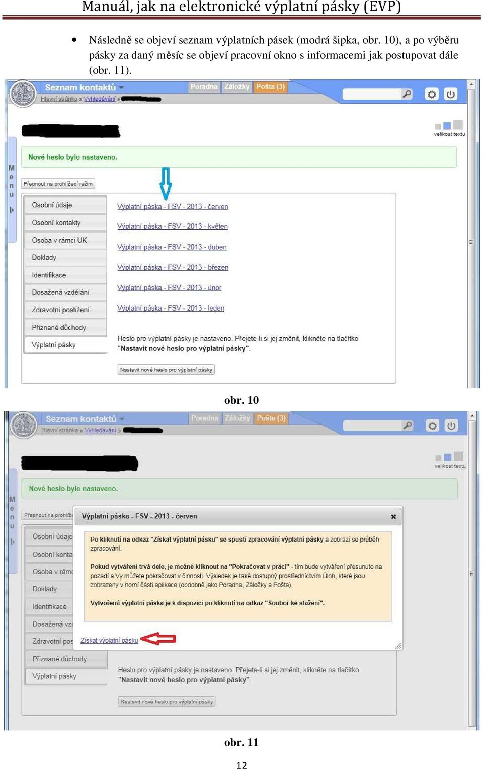 Manuál, jak na elektronické výplatní pásky (EVP) - PDF Stažení zdarma