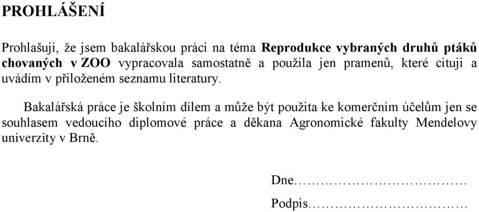 seznamu literatury.