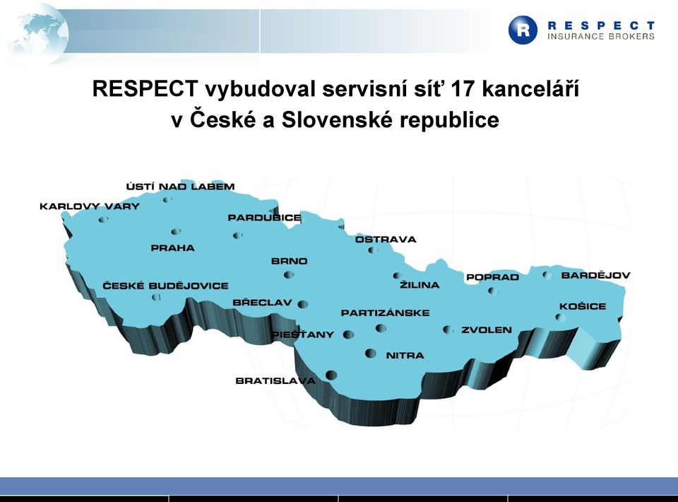 kanceláří v České