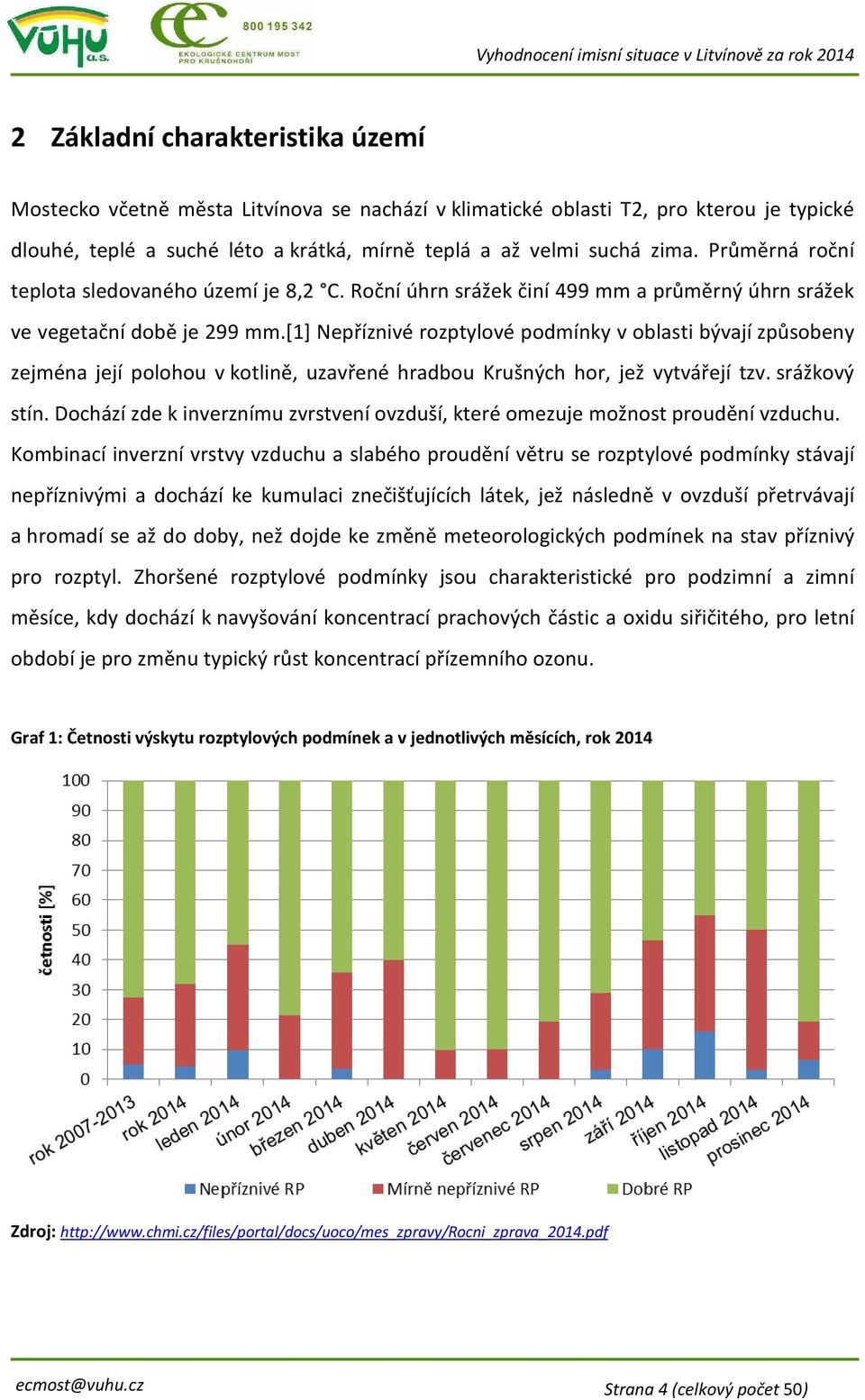 [1] Nepříznivé rozptylové podmínky v oblasti bývají způsobeny zejména její polohou v kotlině, uzavřené hradbou Krušných hor, jež vytvářejí tzv. srážkový stín.