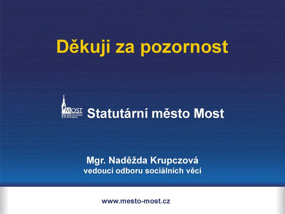 Naděžda Krupczová vedoucí