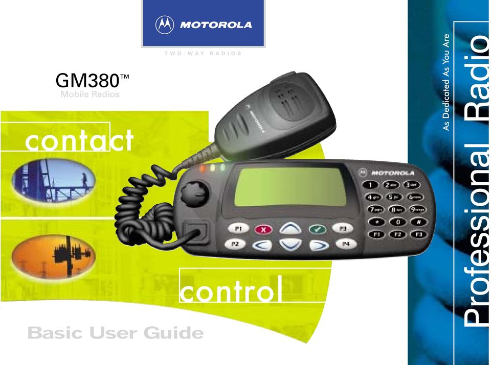 RADIOS GM380 Mobile Radios