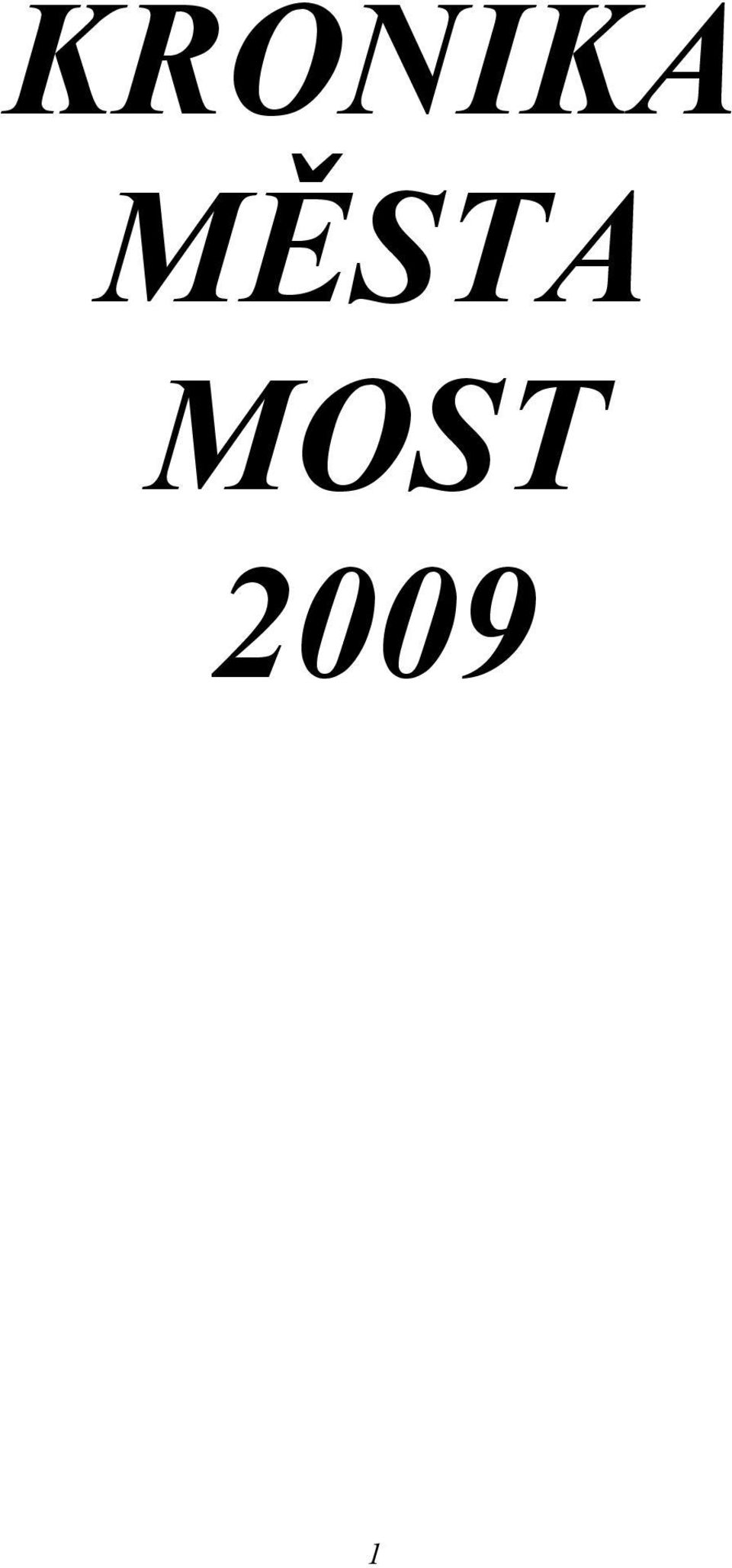 MOST 2009