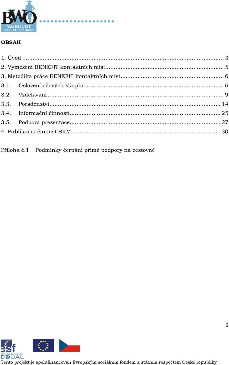 .. 25 3.5. Pdpra prezentace... 27 4. Publikační činnst BKM... 30 Přílha č.