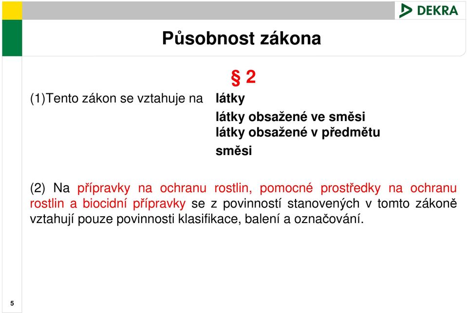 pomocné prostředky na ochranu rostlin a biocidní přípravky se z povinností