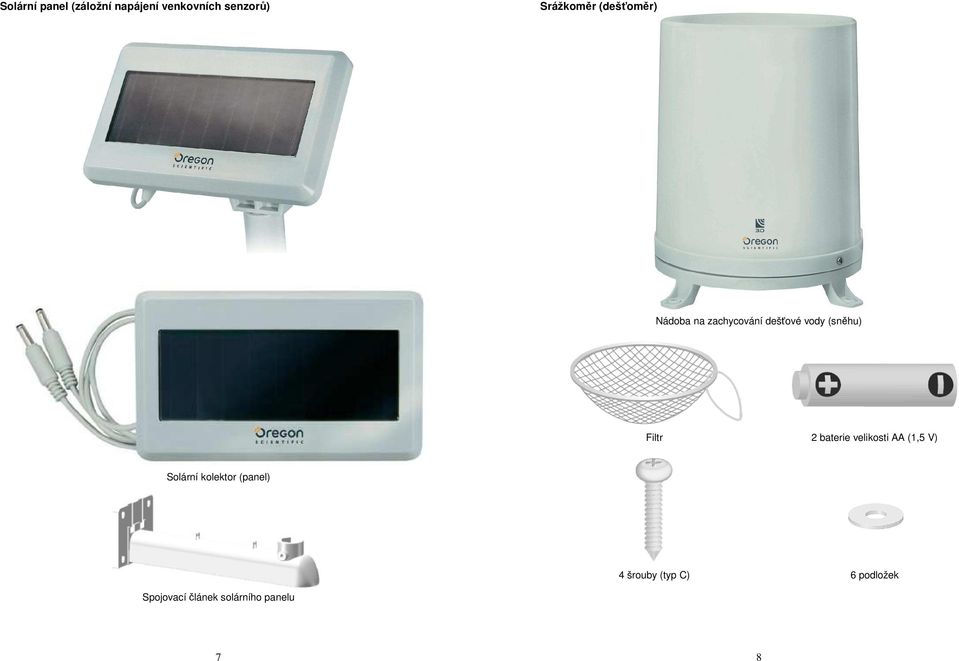 (sněhu) Filtr 2 baterie velikosti AA (1,5 V) Solární
