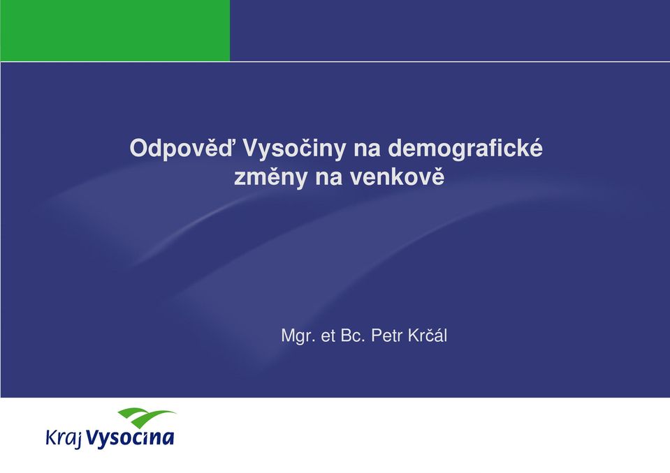změny na venkově