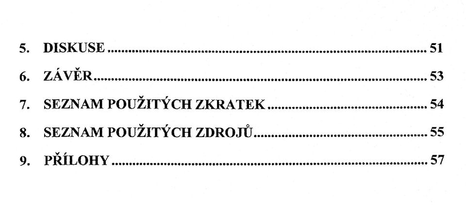 SEZNAM POUŽITÝCH ZKRATEK