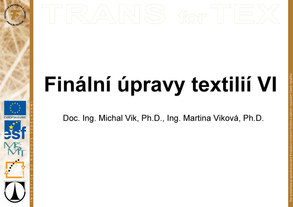 Michal Vik, Ph.D.