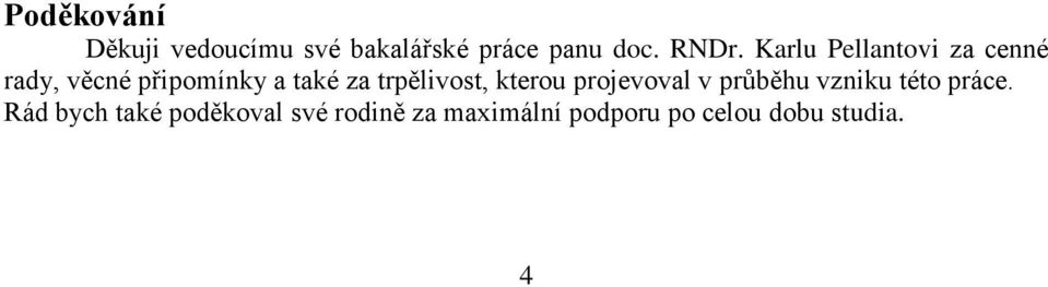 trpělivost, kterou projevoval v průběhu vzniku této práce.