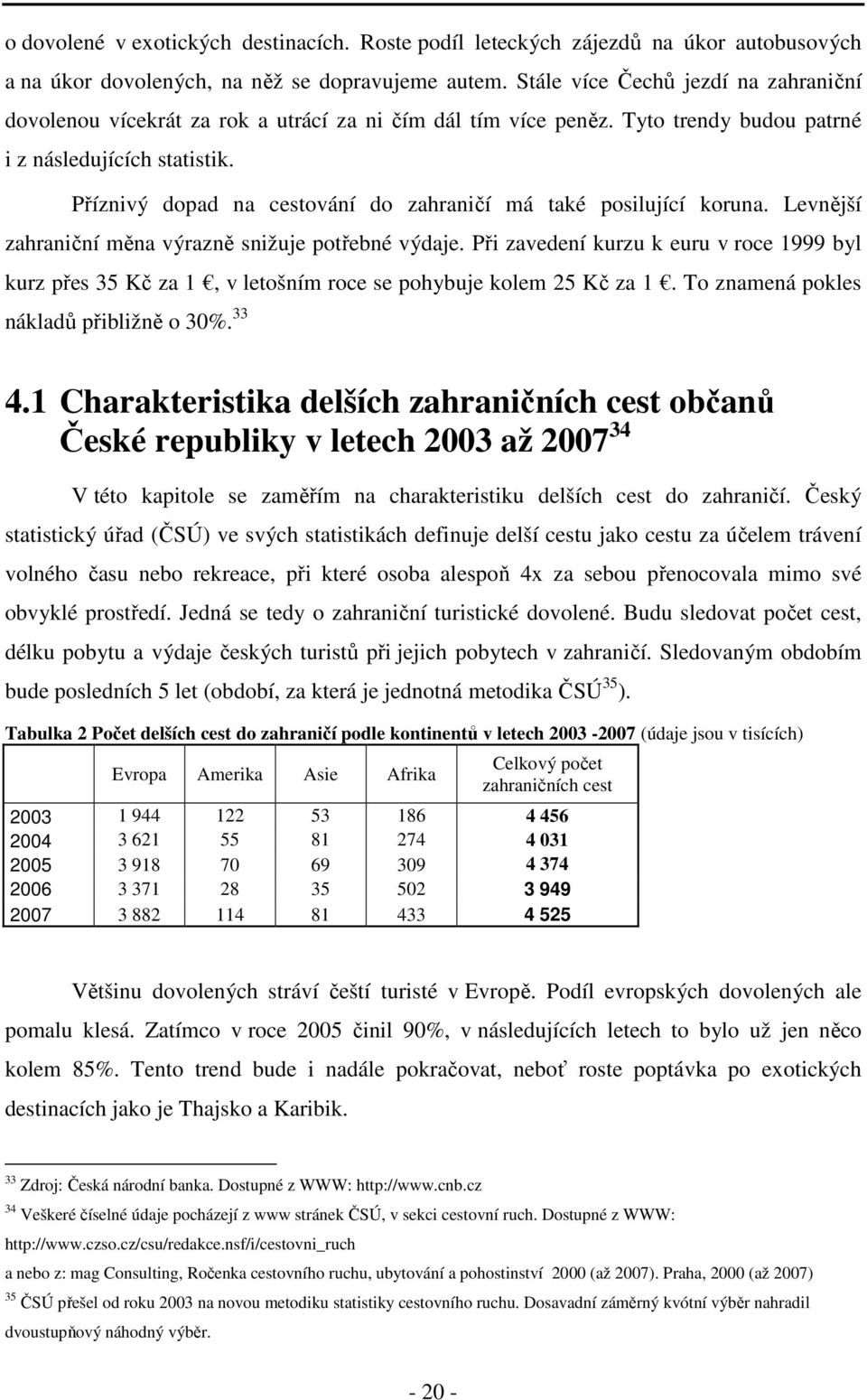 Příznivý dopad na cestování do zahraničí má také posilující koruna. Levnější zahraniční měna výrazně snižuje potřebné výdaje.