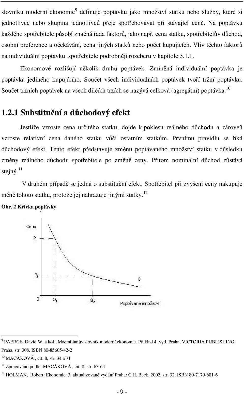 Vliv těchto faktorů na individuální poptávku spotřebitele podrobněji rozeberu v kapitole 3.1.1. Ekonomové rozlišují několik druhů poptávek.