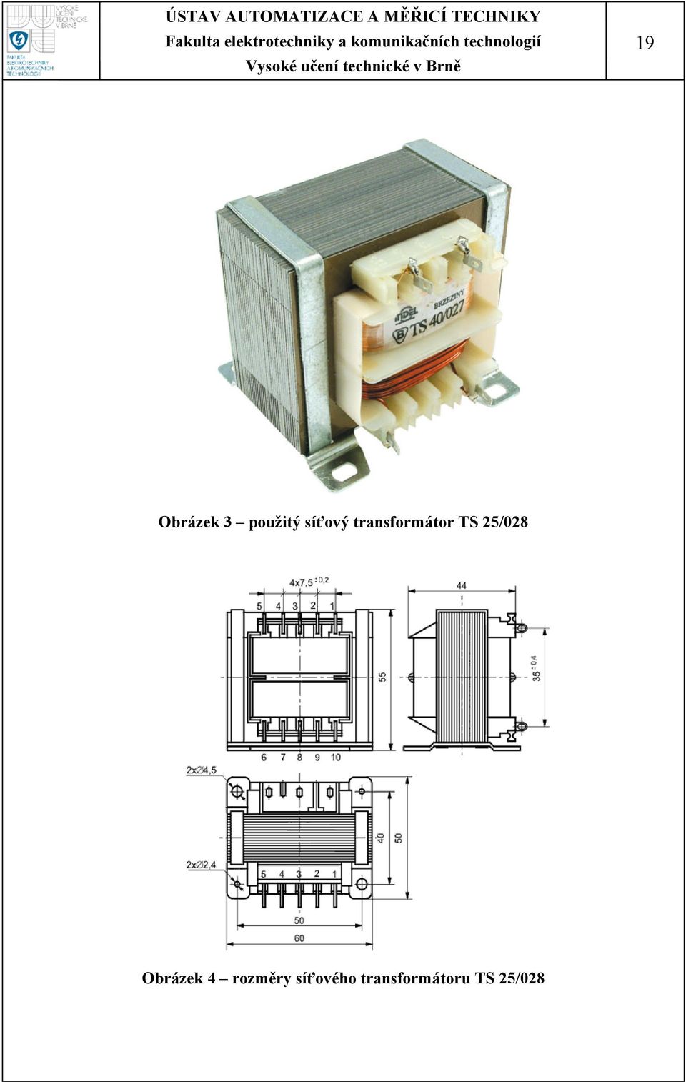 25/028 Obrázek 4 rozměry