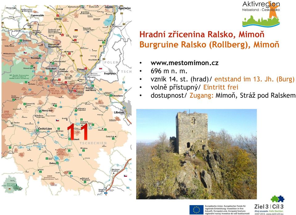 st. (hrad)/ entstand im 13. Jh.