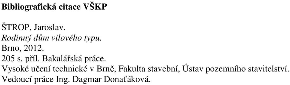 Bakalářská práce.