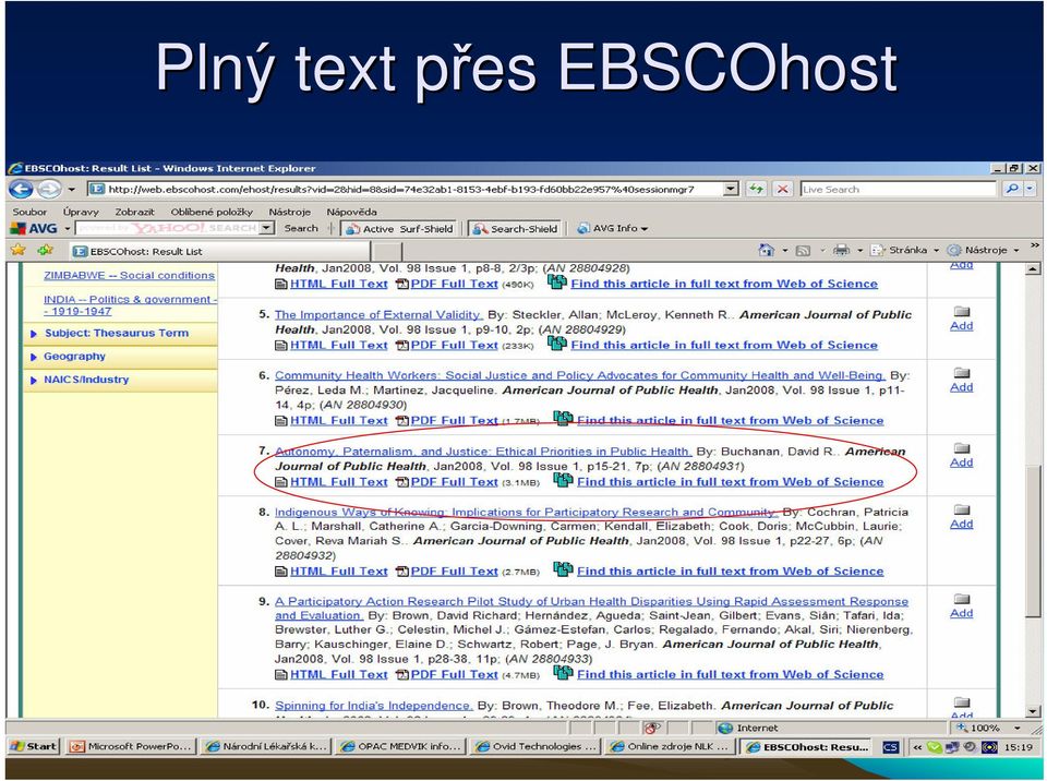 EBSCOhost