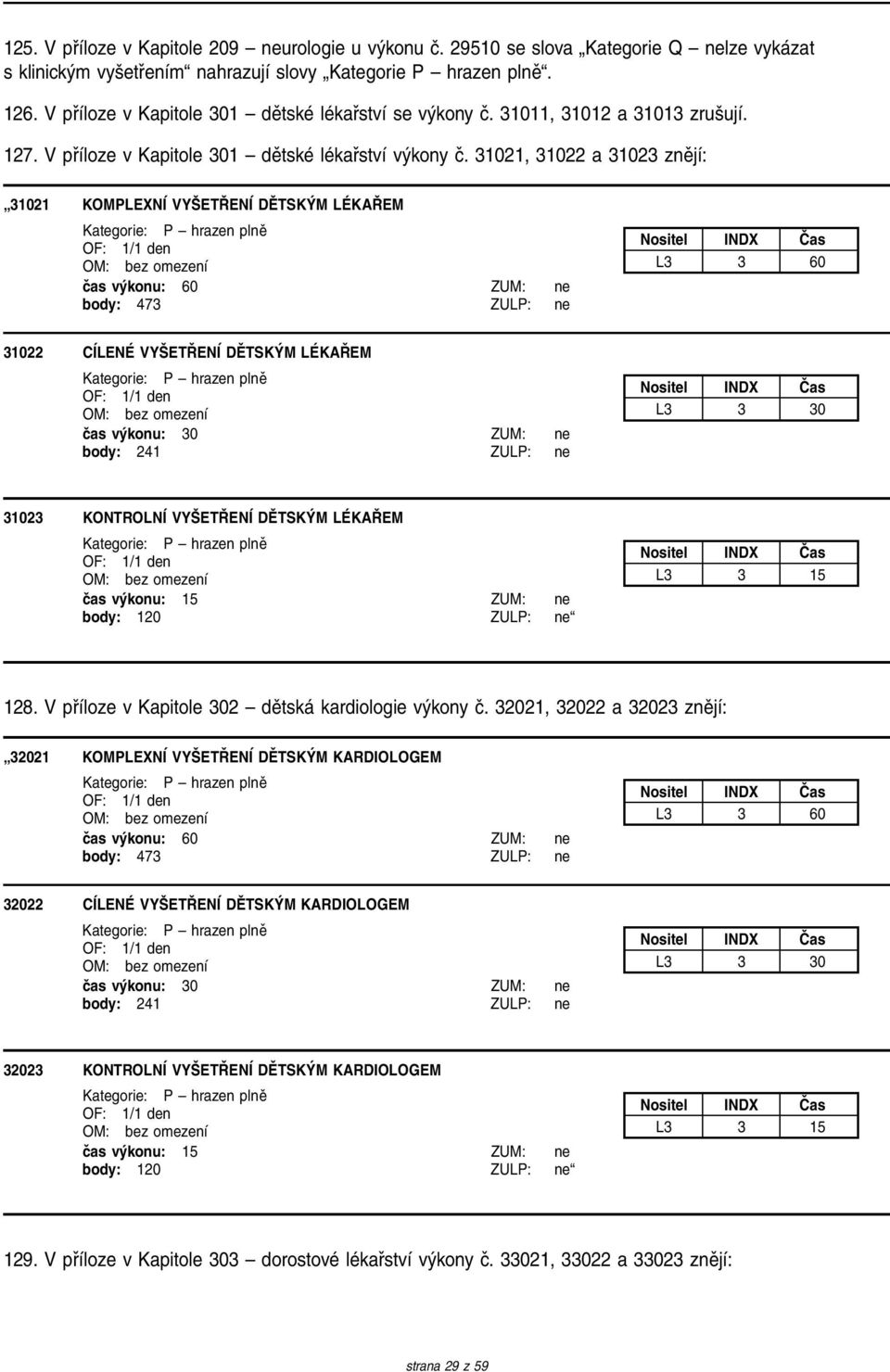 31021, 31022 a 31023 zn j ͺ: 6 731021 KOMPLEXN 0 1 VY 0 7ET 0 9EN 0 1 D 0 2TSK 0 6M L 0 7KA 0 9EM 31022 C 0 1LEN 0 7 VY 0 7ET 0 9EN 0 1 D 0 2TSK 0 6M L 0 7KA 0 9EM 31023 KONTROLN 0 1 VY 0 7ET 0 9EN 0