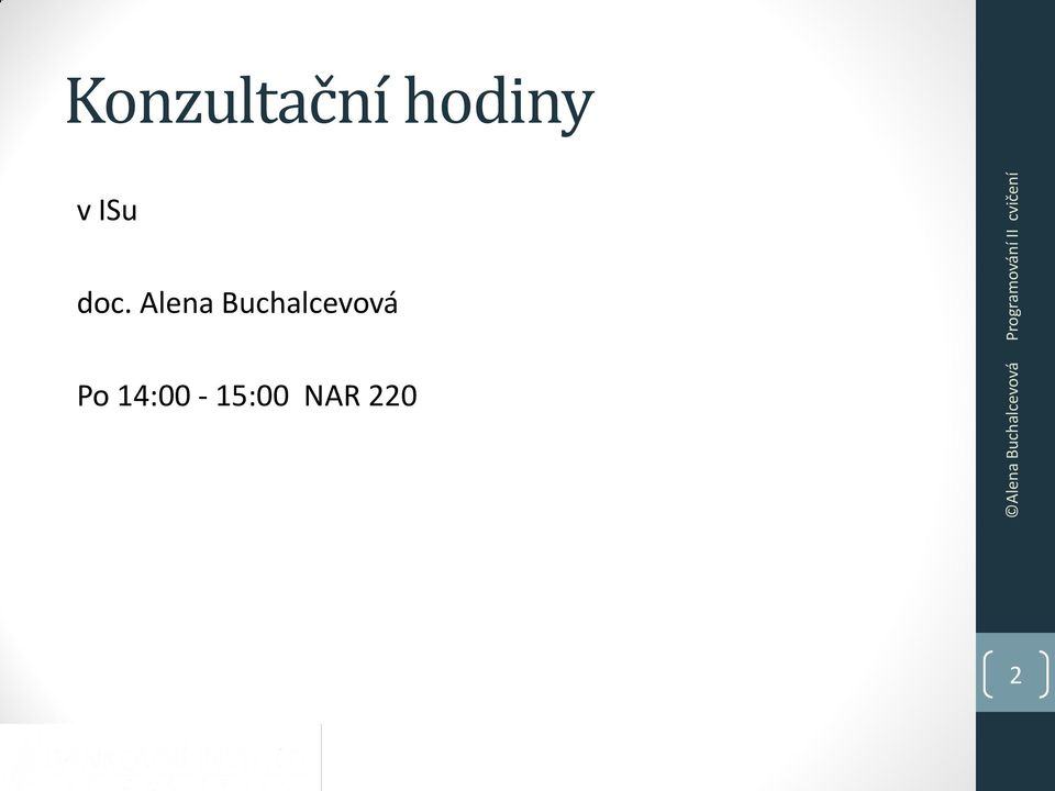 Alena Buchalcevová