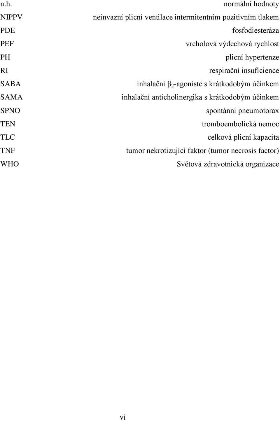 2 -agonisté s krátkodobým účinkem inhalační anticholinergika s krátkodobým účinkem spontánní pneumotorax