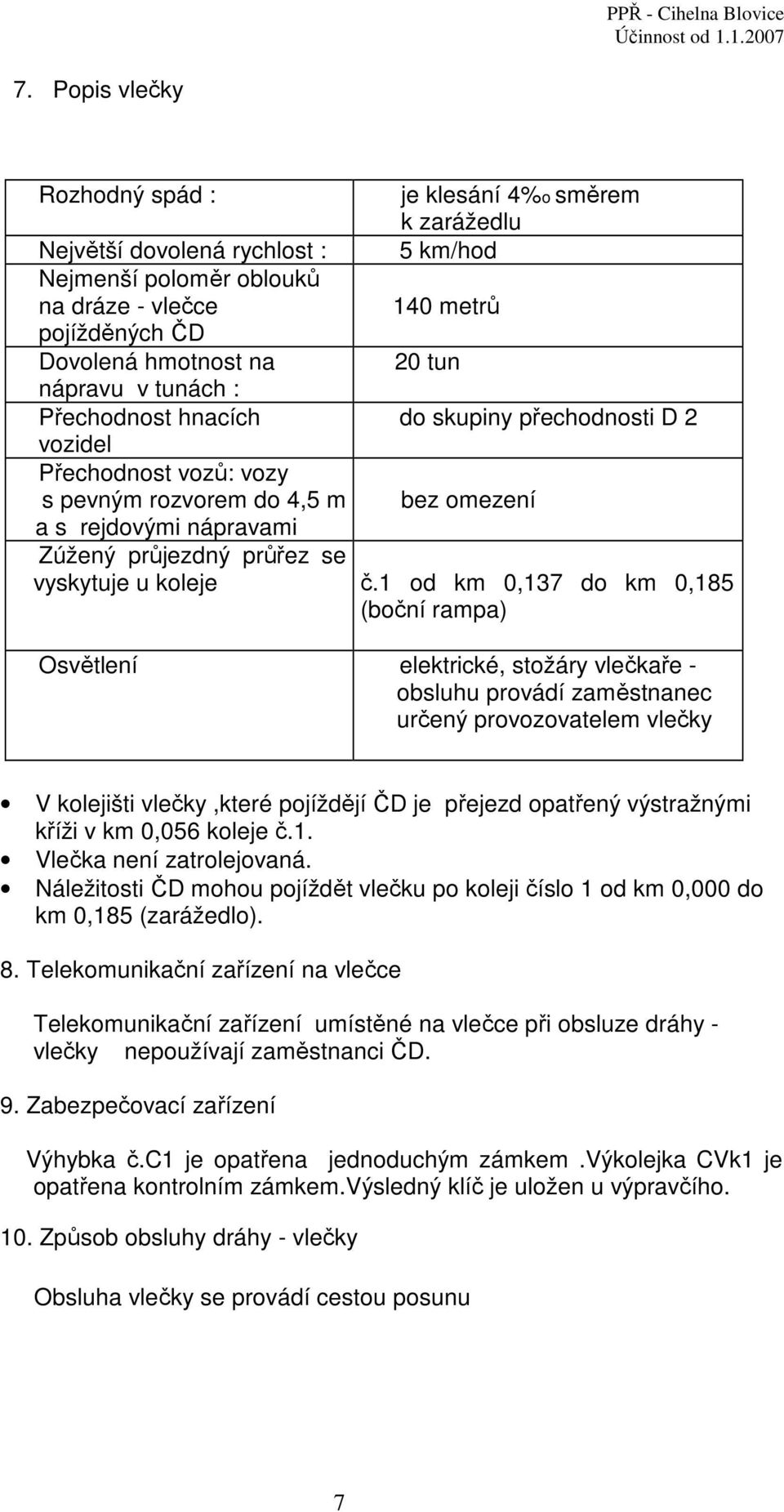 koleje č.