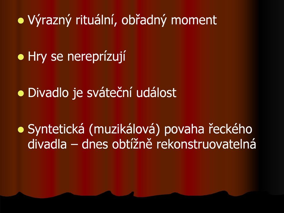 Syntetická (muzikálová) povaha řeckého